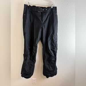 Columbia Women Black Cargo Ski Pants
